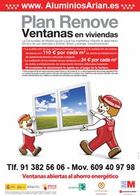 Plan Renove Ventanas Madrid